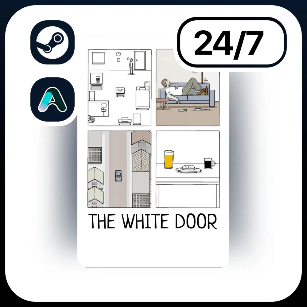 АВТО THE WHITE DOOR \ STEAM ПОДАРКОМ ДЛЯ KZ | RU | UA | CIS 24/7