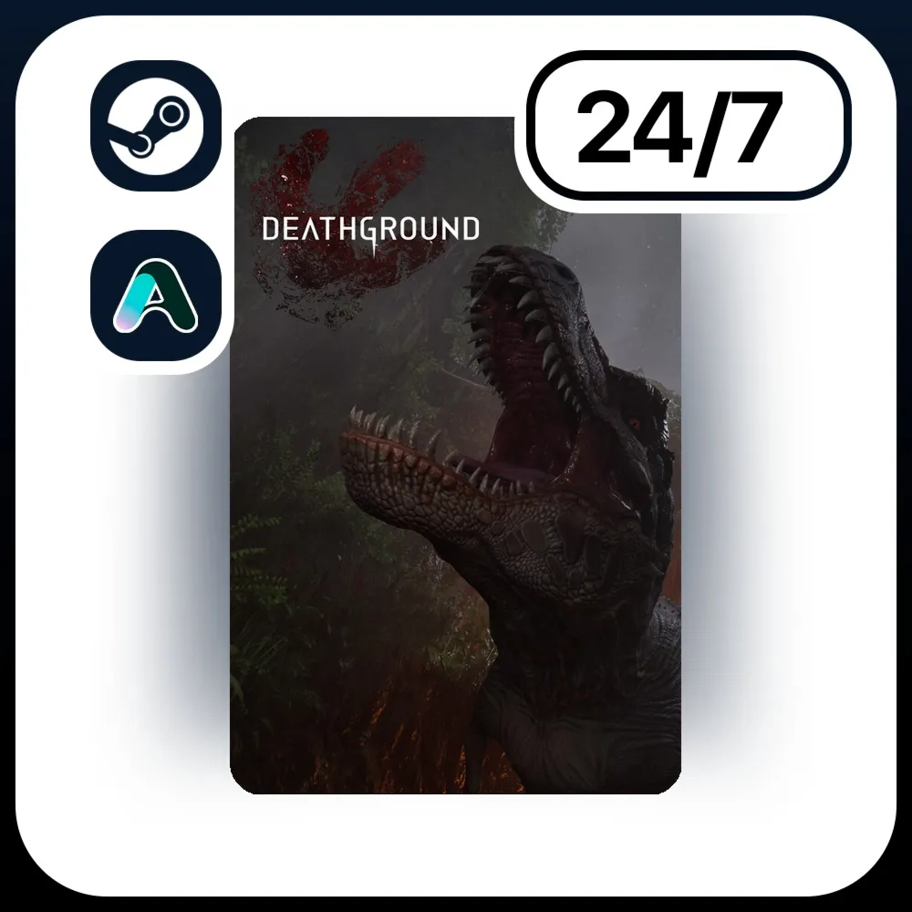 АВТО DEATHGROUND \ STEAM ПОДАРКОМ ДЛЯ KZ | RU | UA | CIS 24/7
