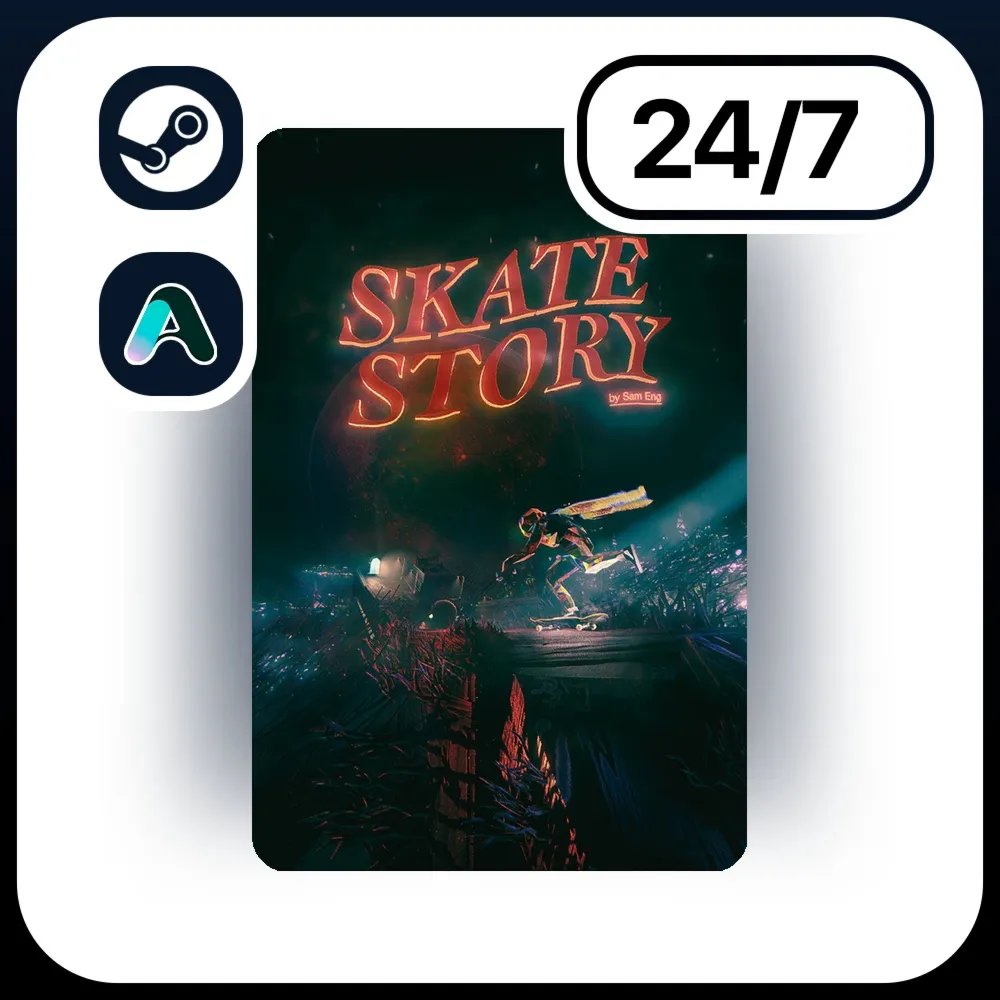 АВТО SKATE STORY \ STEAM ПОДАРКОМ ДЛЯ KZ | RU | UA | CIS 24/7