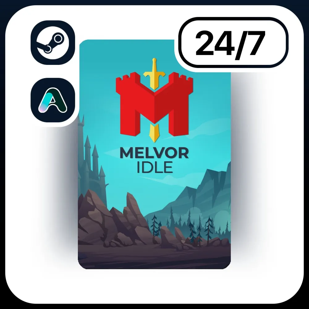 АВТО MELVOR IDLE \ STEAM ПОДАРКОМ ДЛЯ KZ | RU | UA | CIS 24/7