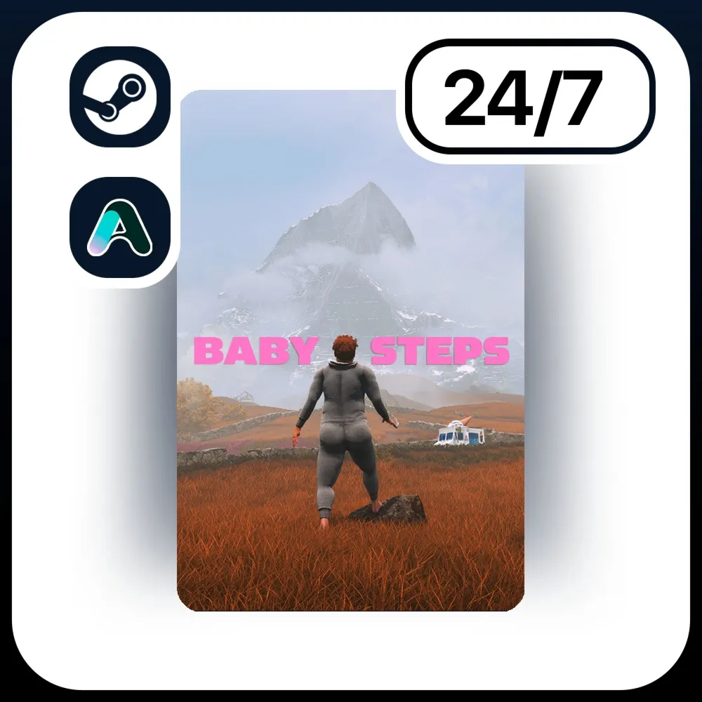 АВТО BABY STEPS \ STEAM ПОДАРКОМ ДЛЯ KZ | RU | UA | CIS 24/7