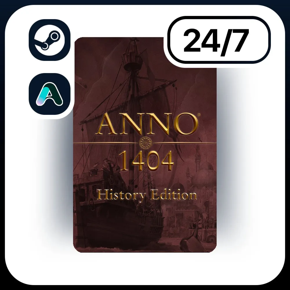АВТО ANNO 1404 - HISTORY EDITION \ STEAM ПОДАРКОМ ДЛЯ KZ | UA | CIS 24/7