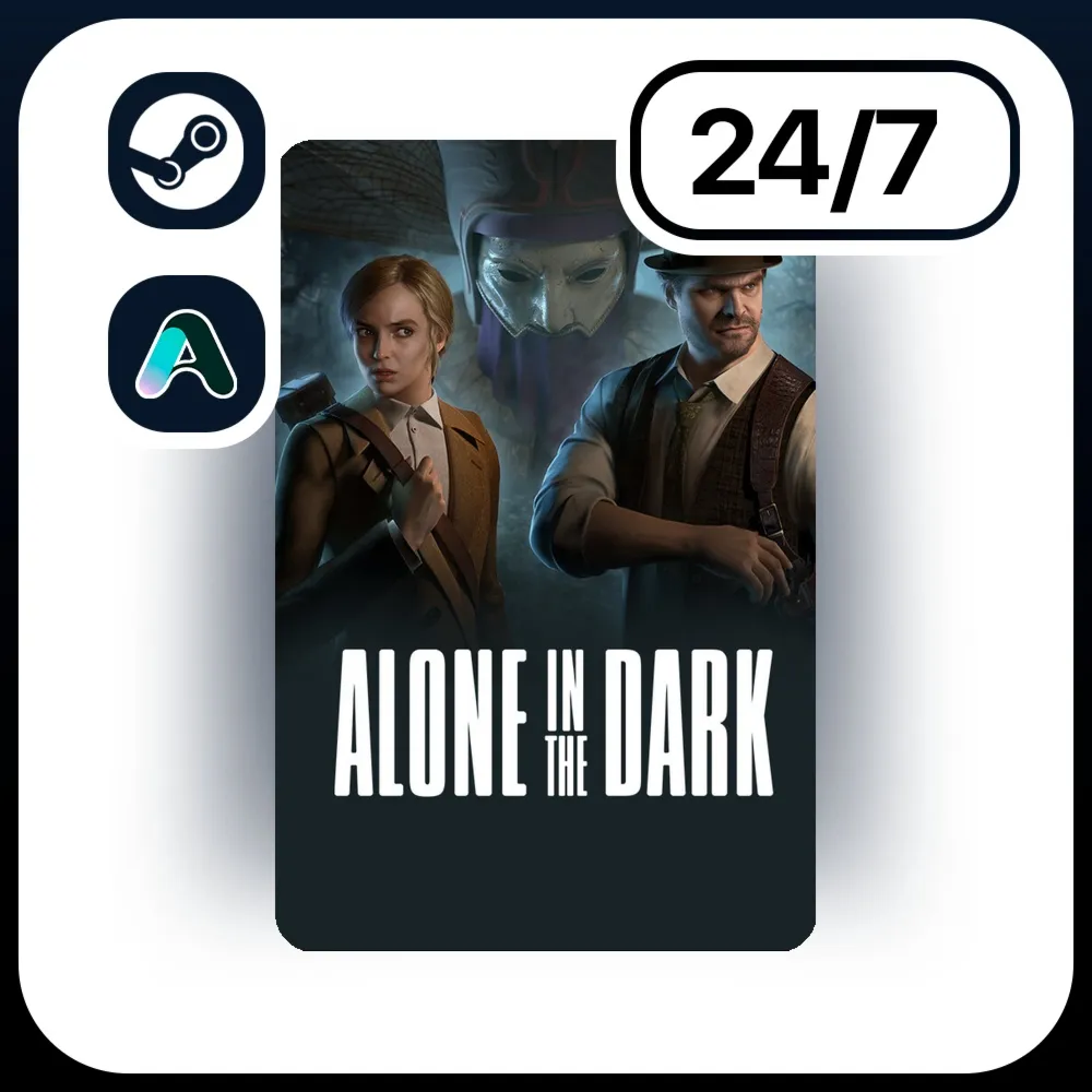 АВТО ALONE IN THE DARK \ STEAM ПОДАРКОМ ДЛЯ KZ | RU | UA | CIS 24/7