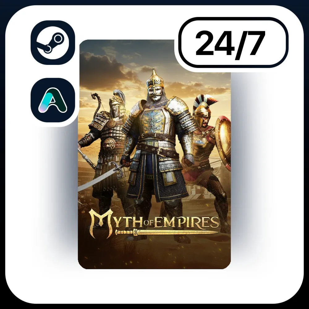 АВТО MYTH OF EMPIRES \ STEAM ПОДАРКОМ ДЛЯ UA 24/7