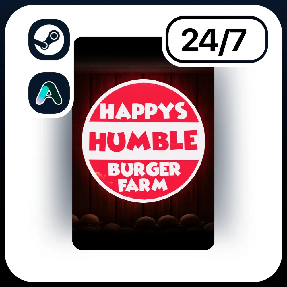 АВТО HAPPY'S HUMBLE BURGER FARM \ STEAM ПОДАРКОМ ДЛЯ KZ | RU | UA | CIS 24/7