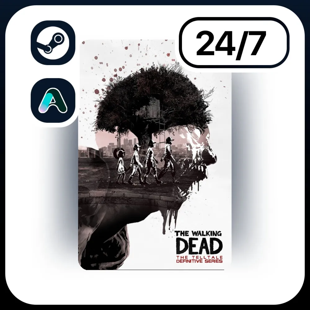 АВТО THE WALKING DEAD: THE TELLTALE DEFINITIVE SERIES \ STEAM ПОДАРКОМ ДЛЯ KZ | RU |