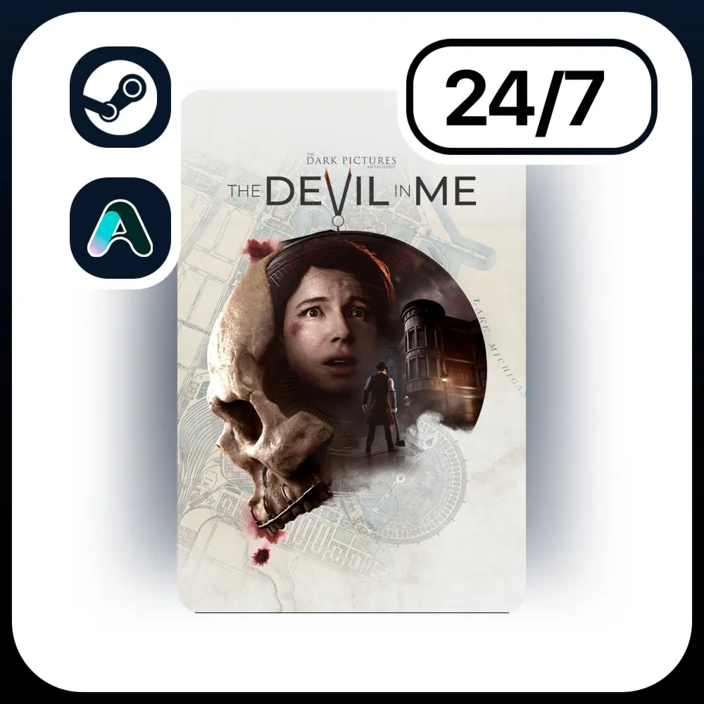 АВТО THE DARK PICTURES ANTHOLOGY: THE DEVIL IN ME \ STEAM ПОДАРКОМ ДЛЯ KZ | UA | CIS