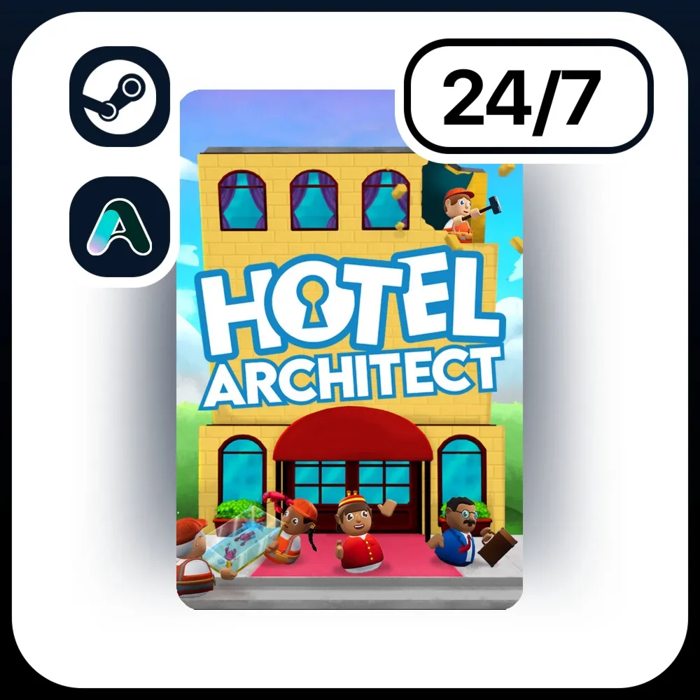 АВТО HOTEL ARCHITECT \ STEAM ПОДАРКОМ ДЛЯ KZ | RU | UA | CIS 24/7