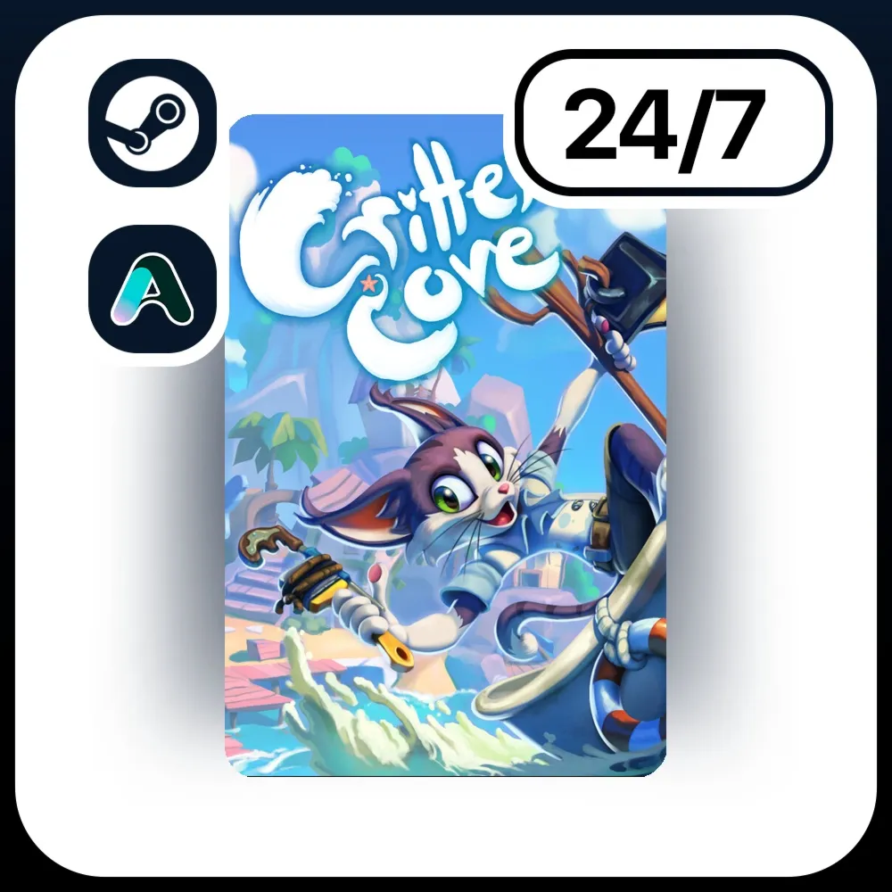 АВТО CRITTER COVE \ STEAM ПОДАРКОМ ДЛЯ KZ | RU | UA | CIS 24/7