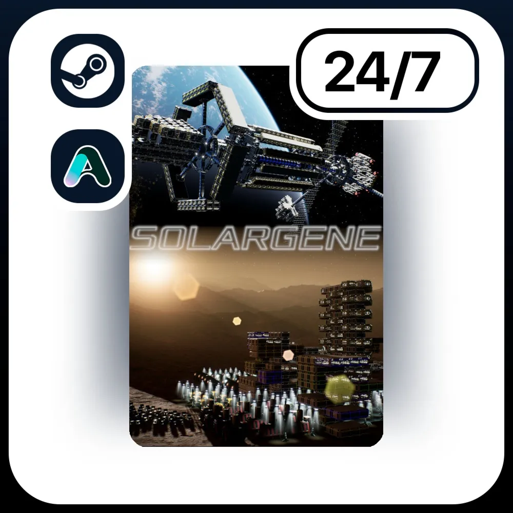 АВТО SOLARGENE \ STEAM ПОДАРКОМ ДЛЯ KZ | RU | UA | CIS 24/7