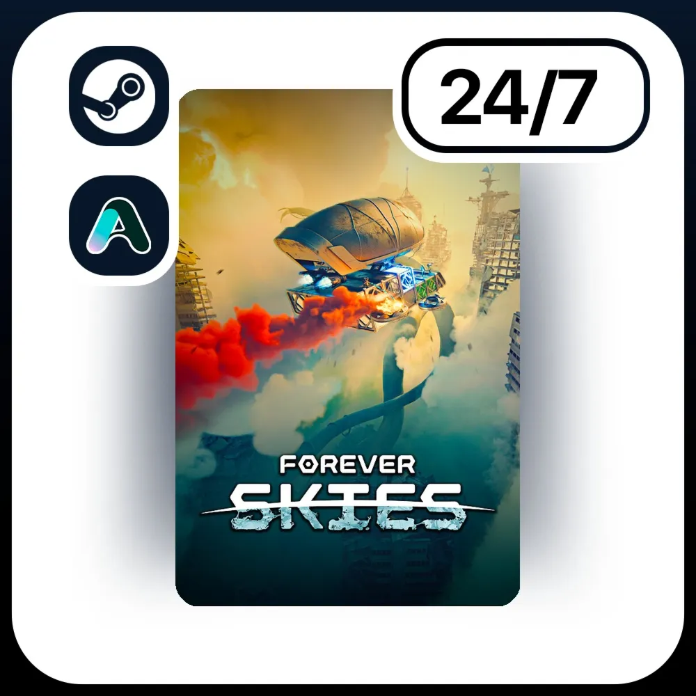 АВТО FOREVER SKIES \ STEAM ПОДАРКОМ ДЛЯ KZ | UA | CIS 24/7
