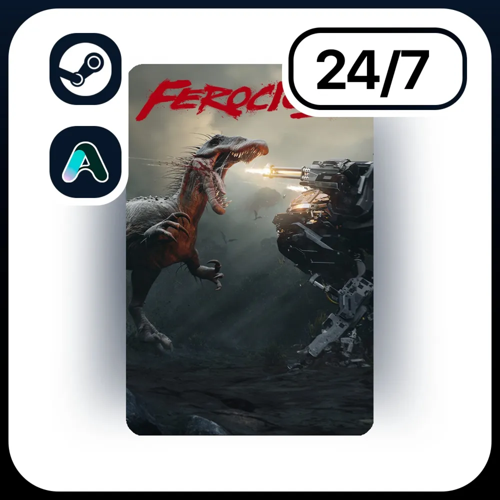 АВТО FEROCIOUS \ STEAM ПОДАРКОМ ДЛЯ KZ | RU | UA | CIS 24/7