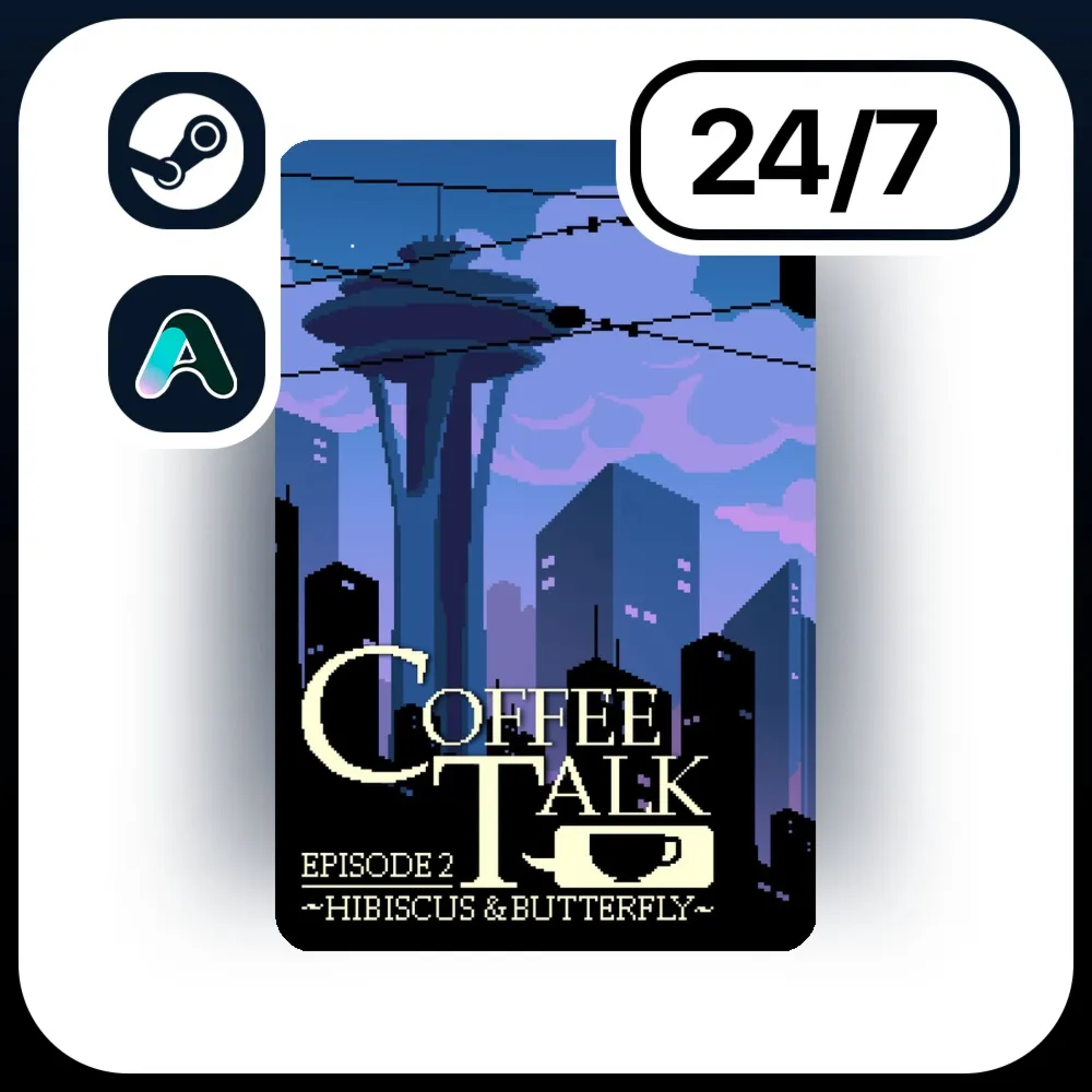 АВТО COFFEE TALK EPISODE 2: HIBISCUS & BUTTERFLY \ STEAM ПОДАРКОМ ДЛЯ KZ | RU | UA |