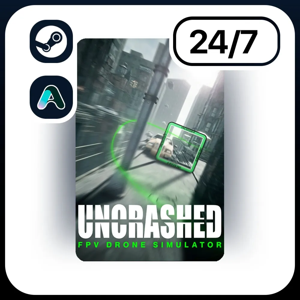АВТО UNCRASHED : FPV DRONE SIMULATOR \ STEAM ПОДАРКОМ ДЛЯ KZ | RU | UA | CIS 24/7