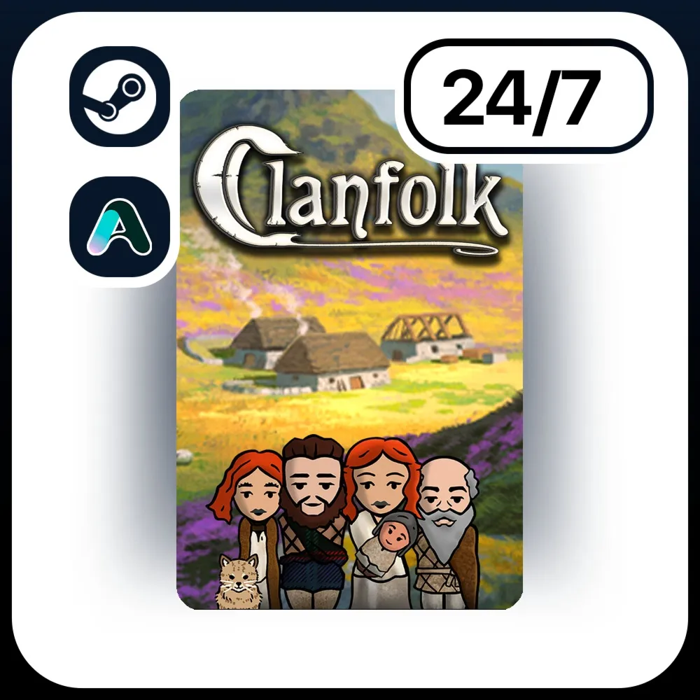 АВТО CLANFOLK \ STEAM ПОДАРКОМ ДЛЯ KZ | RU | UA | CIS 24/7