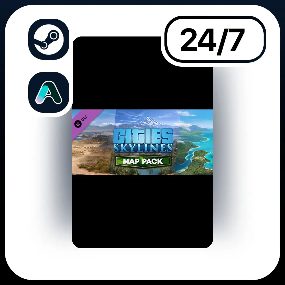 АВТО CITIES: SKYLINES - CONTENT CREATOR PACK: MAP PACK \ STEAM ПОДАРКОМ ДЛЯ KZ | RU |