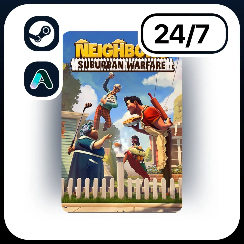 АВТО NEIGHBORS: SUBURBAN WARFARE \ STEAM ПОДАРКОМ ДЛЯ KZ | RU | UA | CIS 24/7