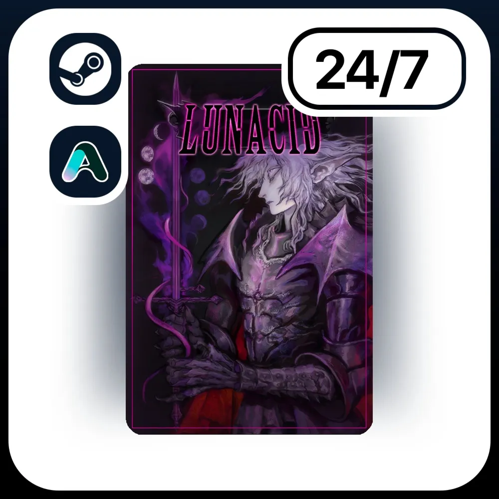 АВТО LUNACID \ STEAM ПОДАРКОМ ДЛЯ KZ | RU | UA | CIS 24/7