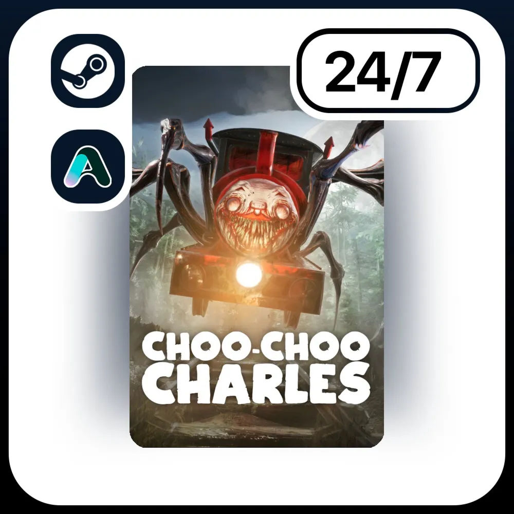 АВТО CHOO-CHOO CHARLES \ STEAM ПОДАРКОМ ДЛЯ KZ | RU | UA | CIS 24/7
