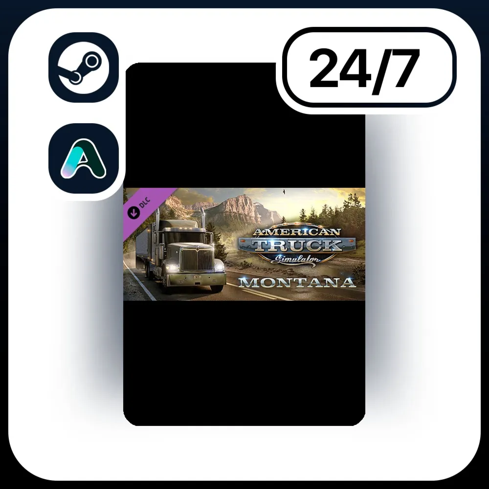 АВТО AMERICAN TRUCK SIMULATOR - MONTANA \ STEAM ПОДАРКОМ ДЛЯ KZ | RU | UA | CIS 24/7