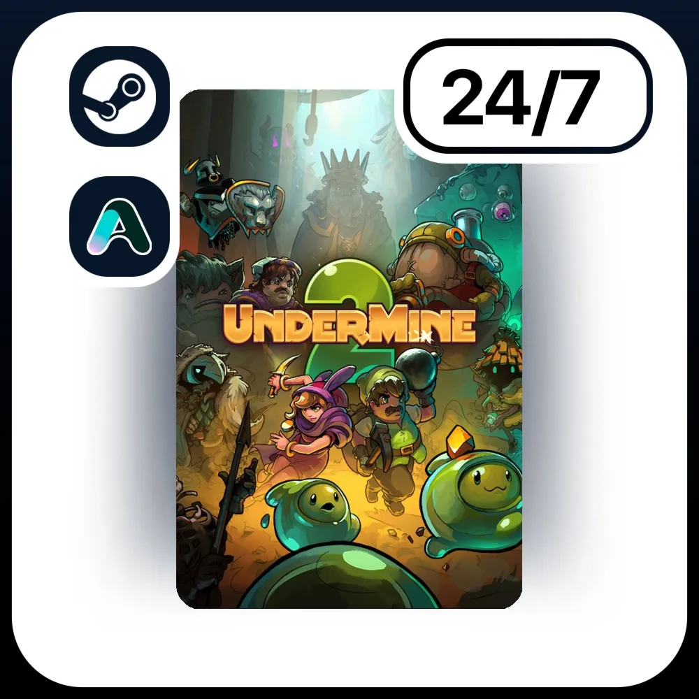 АВТО UNDERMINE 2 \ STEAM ПОДАРКОМ ДЛЯ KZ | RU | UA | CIS 24/7