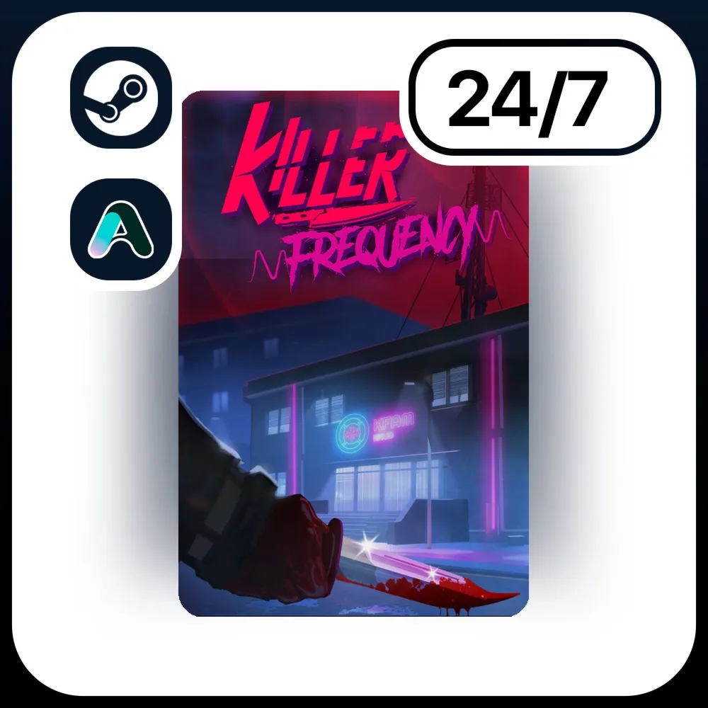 АВТО KILLER FREQUENCY \ STEAM ПОДАРКОМ ДЛЯ KZ | UA | CIS 24/7