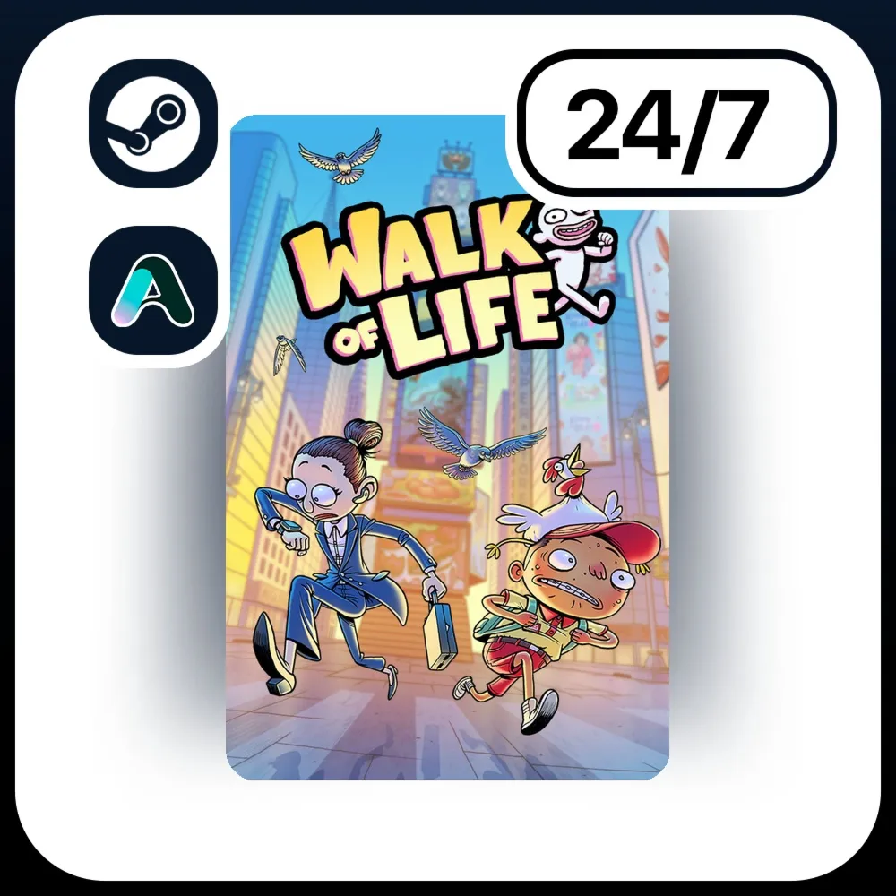 АВТО WALK OF LIFE \ STEAM ПОДАРКОМ ДЛЯ KZ | RU | UA | CIS 24/7