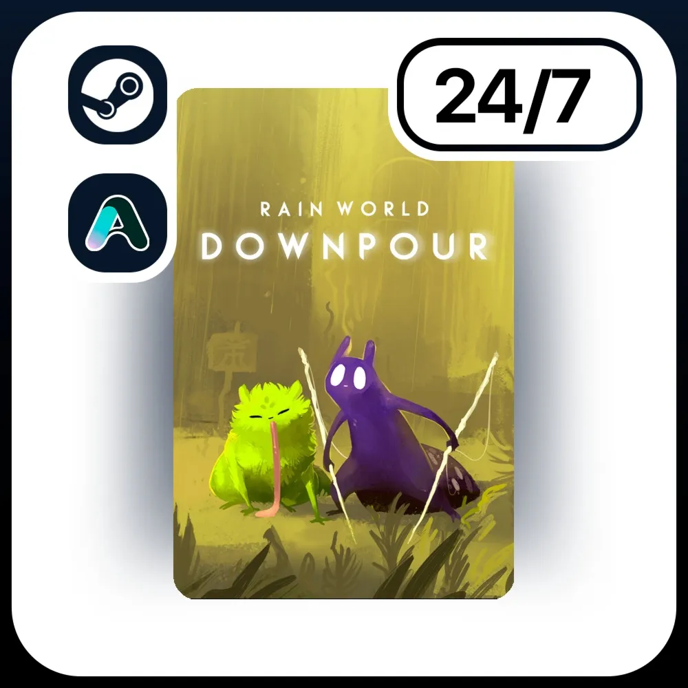 АВТО RAIN WORLD: DOWNPOUR \ STEAM ПОДАРКОМ ДЛЯ KZ | RU | UA | CIS 24/7