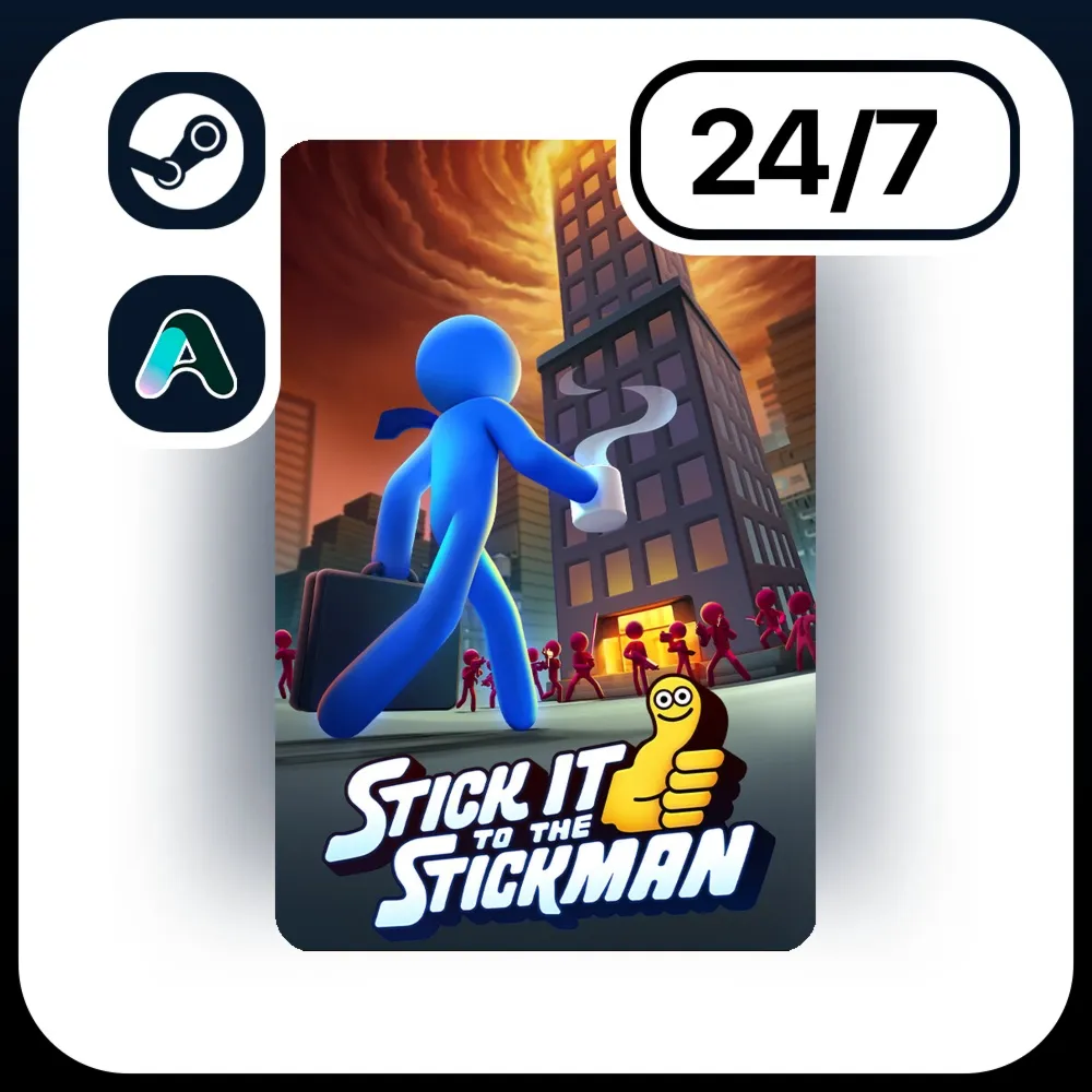 АВТО STICK IT TO THE STICKMAN \ STEAM ПОДАРКОМ ДЛЯ KZ | RU | UA | CIS 24/7