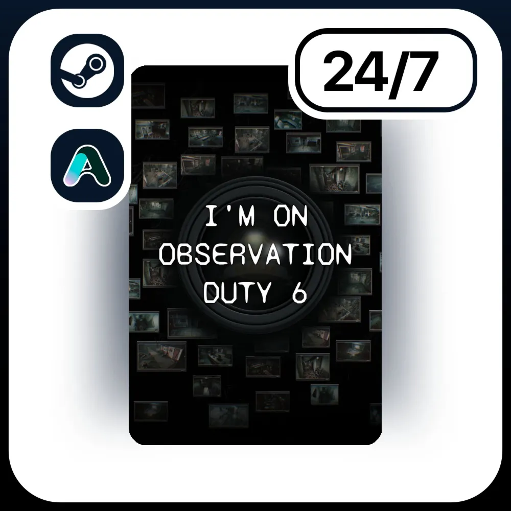 АВТО I'M ON OBSERVATION DUTY 6 \ STEAM ПОДАРКОМ ДЛЯ KZ | RU | UA | CIS 24/7