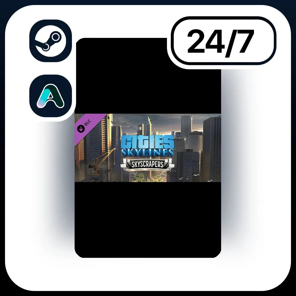 АВТО CITIES: SKYLINES - CONTENT CREATOR PACK: SKYSCRAPERS \ STEAM ПОДАРКОМ ДЛЯ KZ | R