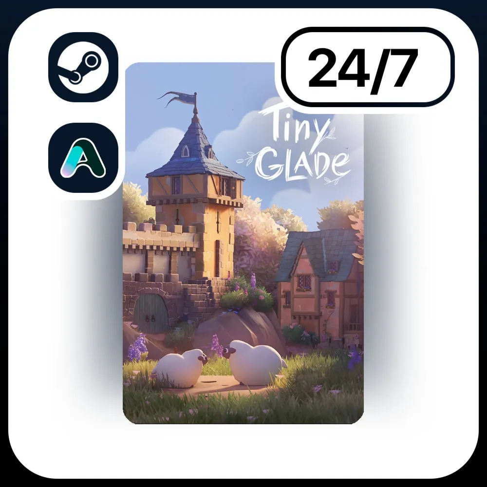 АВТО TINY GLADE \ STEAM ПОДАРКОМ ДЛЯ KZ | RU | UA | CIS 24/7