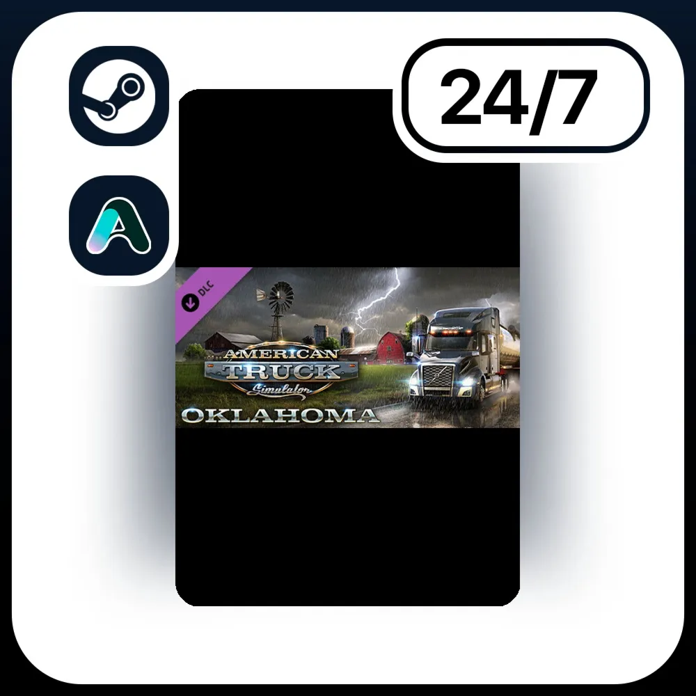 АВТО AMERICAN TRUCK SIMULATOR - OKLAHOMA \ STEAM ПОДАРКОМ ДЛЯ KZ | RU | UA | CIS 24/7