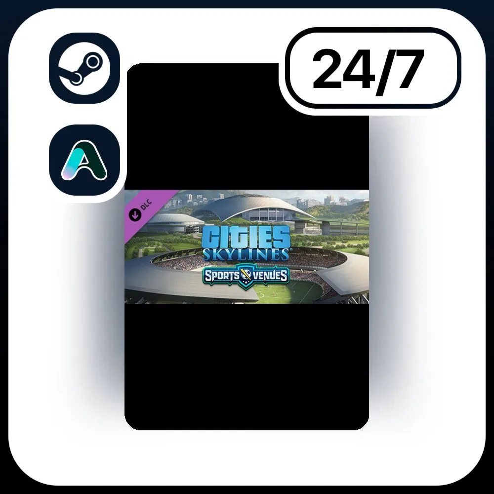 АВТО CITIES: SKYLINES - CONTENT CREATOR PACK: SPORTS VENUES \ STEAM ПОДАРКОМ ДЛЯ KZ |