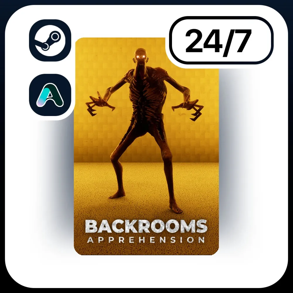 АВТО BACKROOMS: APPREHENSION \ STEAM ПОДАРКОМ ДЛЯ KZ | RU | UA | CIS 24/7