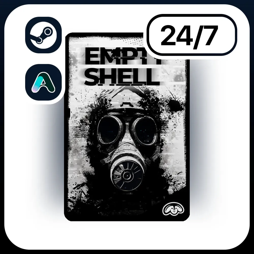 АВТО EMPTY SHELL \ STEAM ПОДАРКОМ ДЛЯ KZ | RU | UA | CIS 24/7