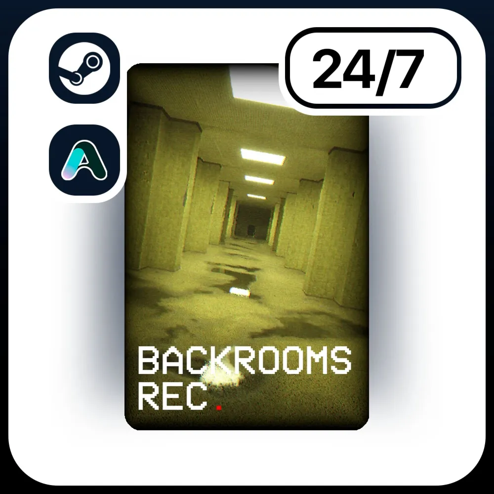 АВТО BACKROOMS REC. \ STEAM ПОДАРКОМ ДЛЯ KZ | RU | UA | CIS 24/7