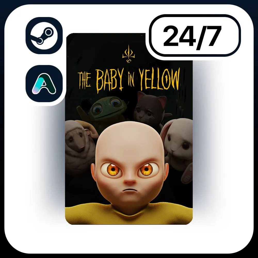 АВТО THE BABY IN YELLOW \ STEAM ПОДАРКОМ ДЛЯ KZ | RU | UA | CIS 24/7
