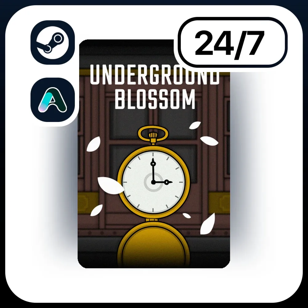 АВТО UNDERGROUND BLOSSOM \ STEAM ПОДАРКОМ ДЛЯ KZ | RU | UA | CIS 24/7