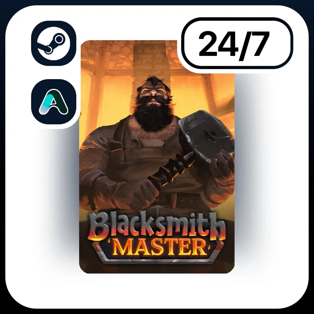 АВТО BLACKSMITH MASTER \ STEAM ПОДАРКОМ ДЛЯ KZ | RU | UA | CIS 24/7