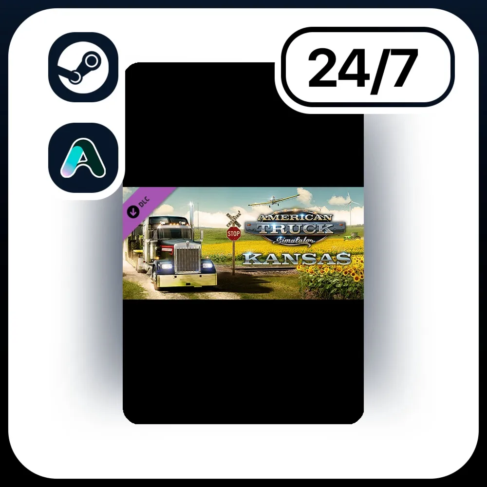 АВТО AMERICAN TRUCK SIMULATOR - KANSAS \ STEAM ПОДАРКОМ ДЛЯ KZ | RU | UA | CIS 24/7