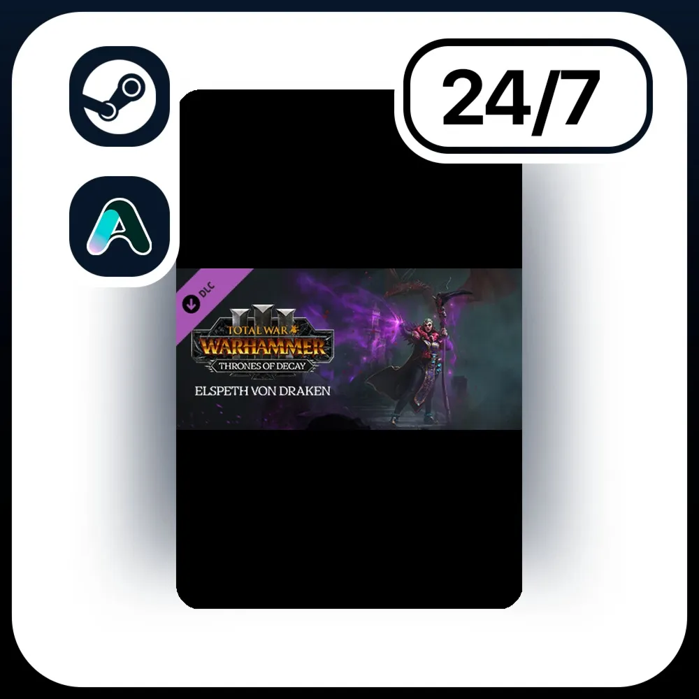 АВТО TOTAL WAR: WARHAMMER III - ELSPETH – THRONES OF DECAY \ STEAM ПОДАРКОМ ДЛЯ KZ |