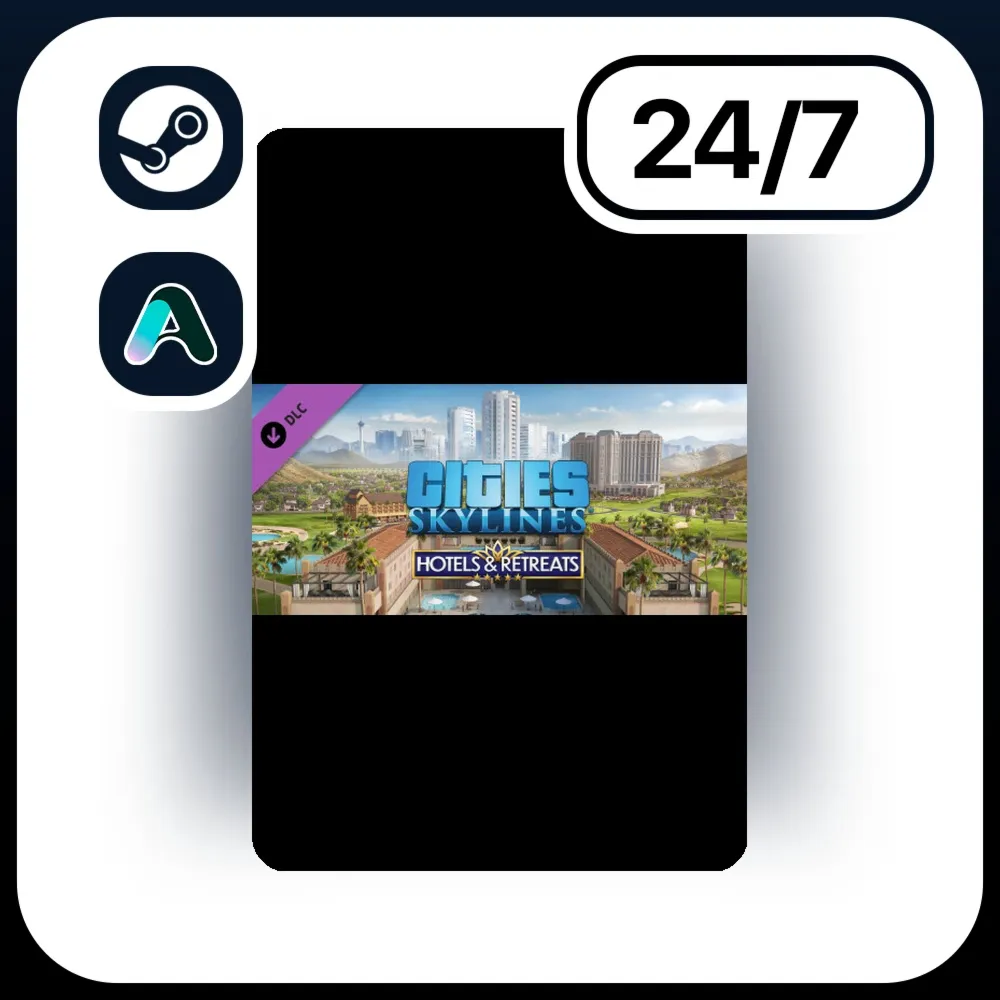 АВТО CITIES: SKYLINES - HOTELS & RETREATS \ STEAM ПОДАРКОМ ДЛЯ KZ | RU | UA | CIS 24/