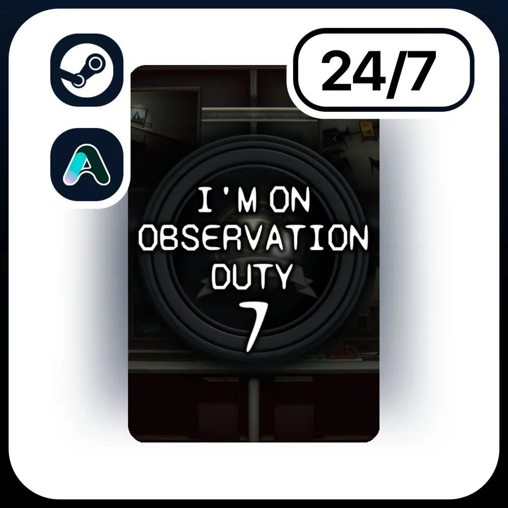 АВТО I'M ON OBSERVATION DUTY 7 \ STEAM ПОДАРКОМ ДЛЯ KZ | RU | UA | CIS 24/7