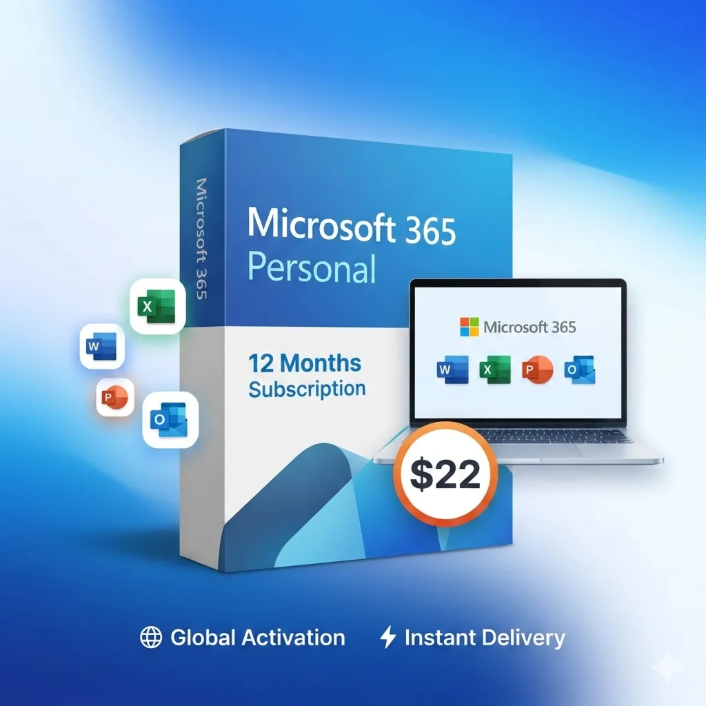 Microsoft 365 Personal – Аккаунт на 12 месяцев | Глобально