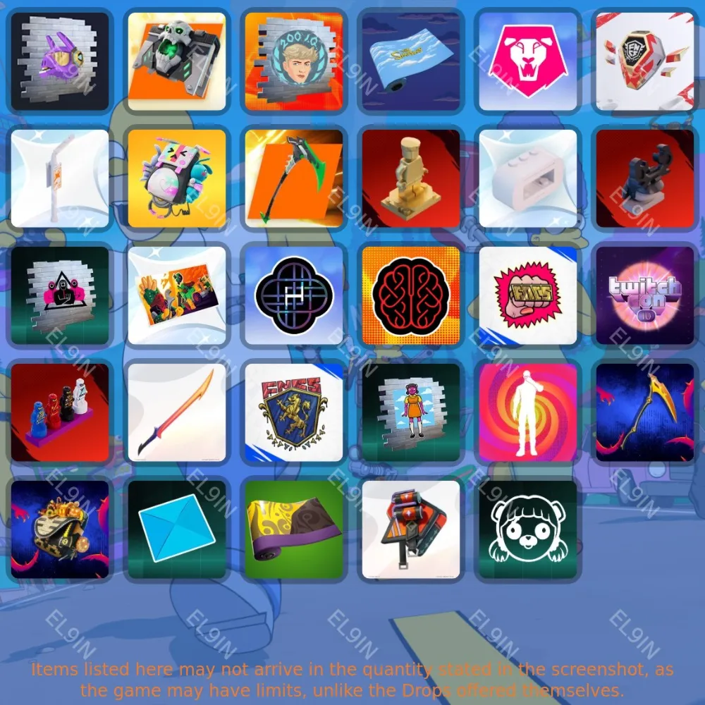 ✨Fortnite🎖️Твич Дропсы🧨29 предметов + 🎁