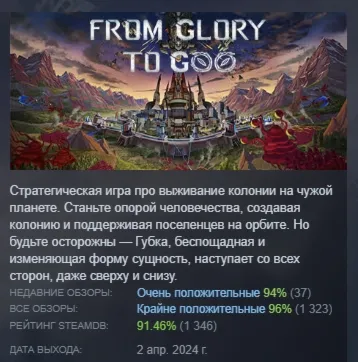 From Glory To Goo АВТОДОСТАВКА STEAM GIFT РОССИЯ