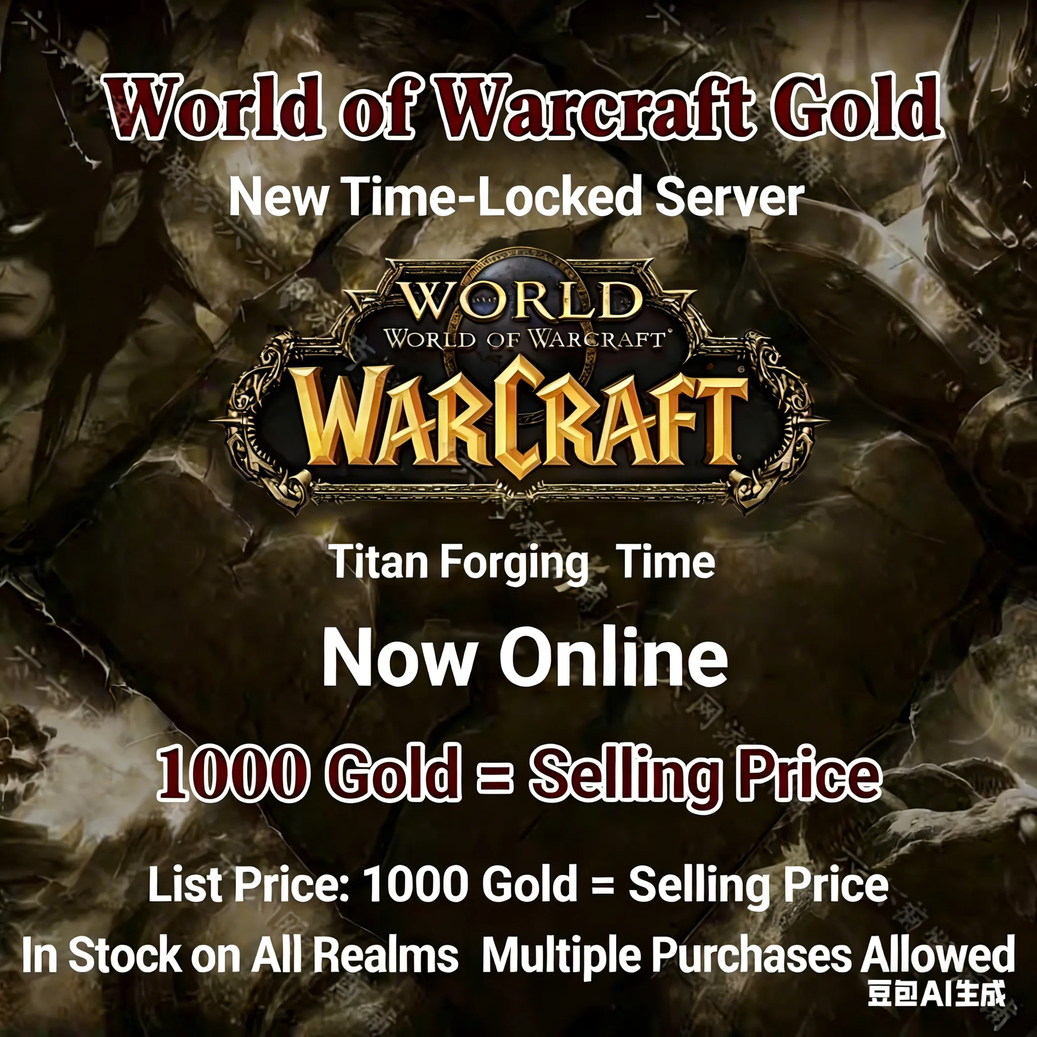 Серверы World of Warcraft Classic: Орда Альянс 1-6 | 1000 золотых монет