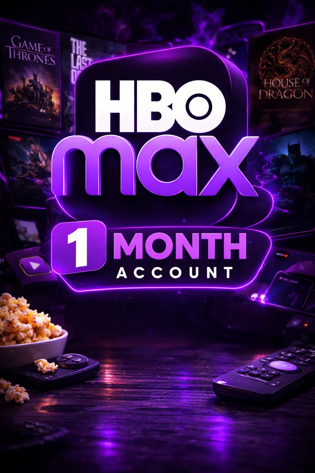 HBO MAX (1 month ) ACCOUNT