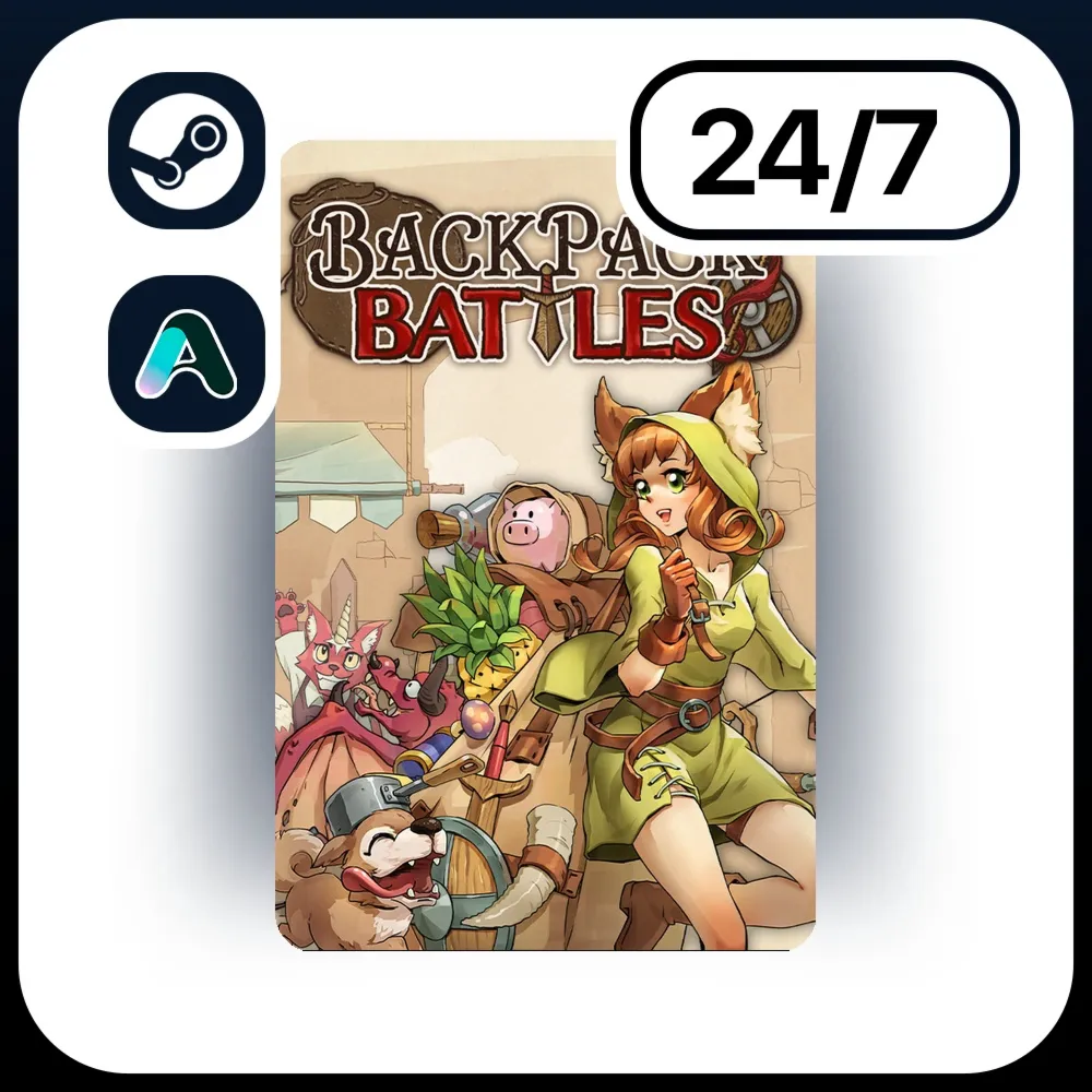 АВТО BACKPACK BATTLES \ STEAM ПОДАРКОМ ДЛЯ KZ | RU | UA | CIS 24/7